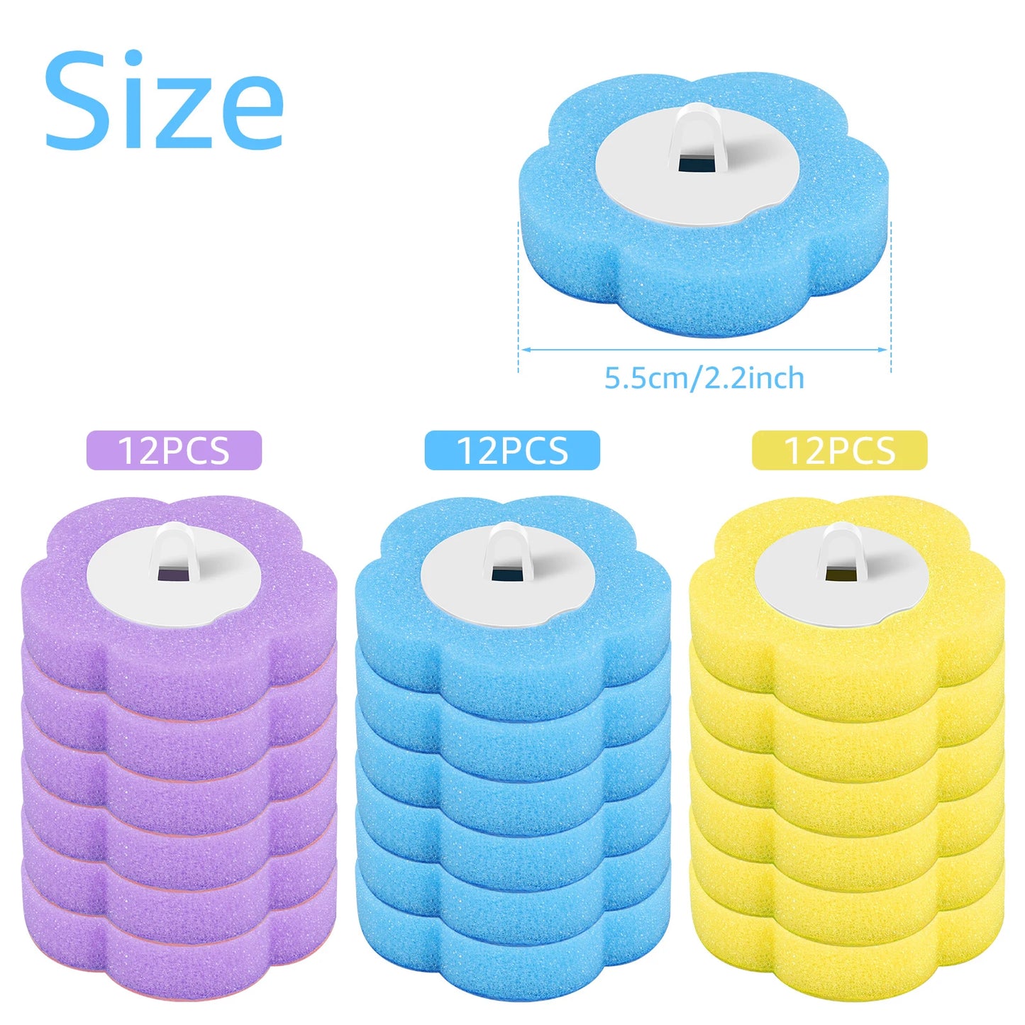 Hygienisk Toalettborste med Engångshuvuden – Touch-Free System