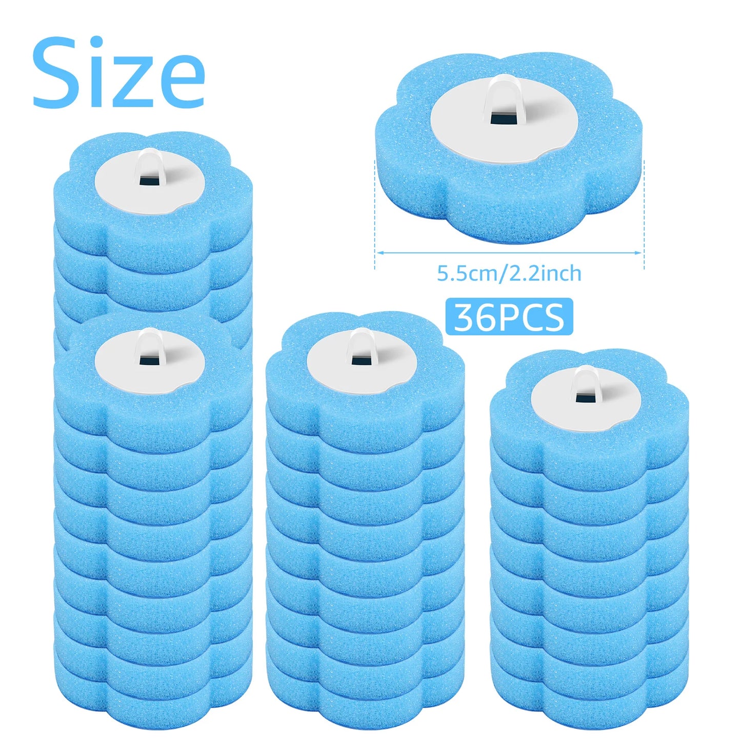 Hygienisk Toalettborste med Engångshuvuden – Touch-Free System