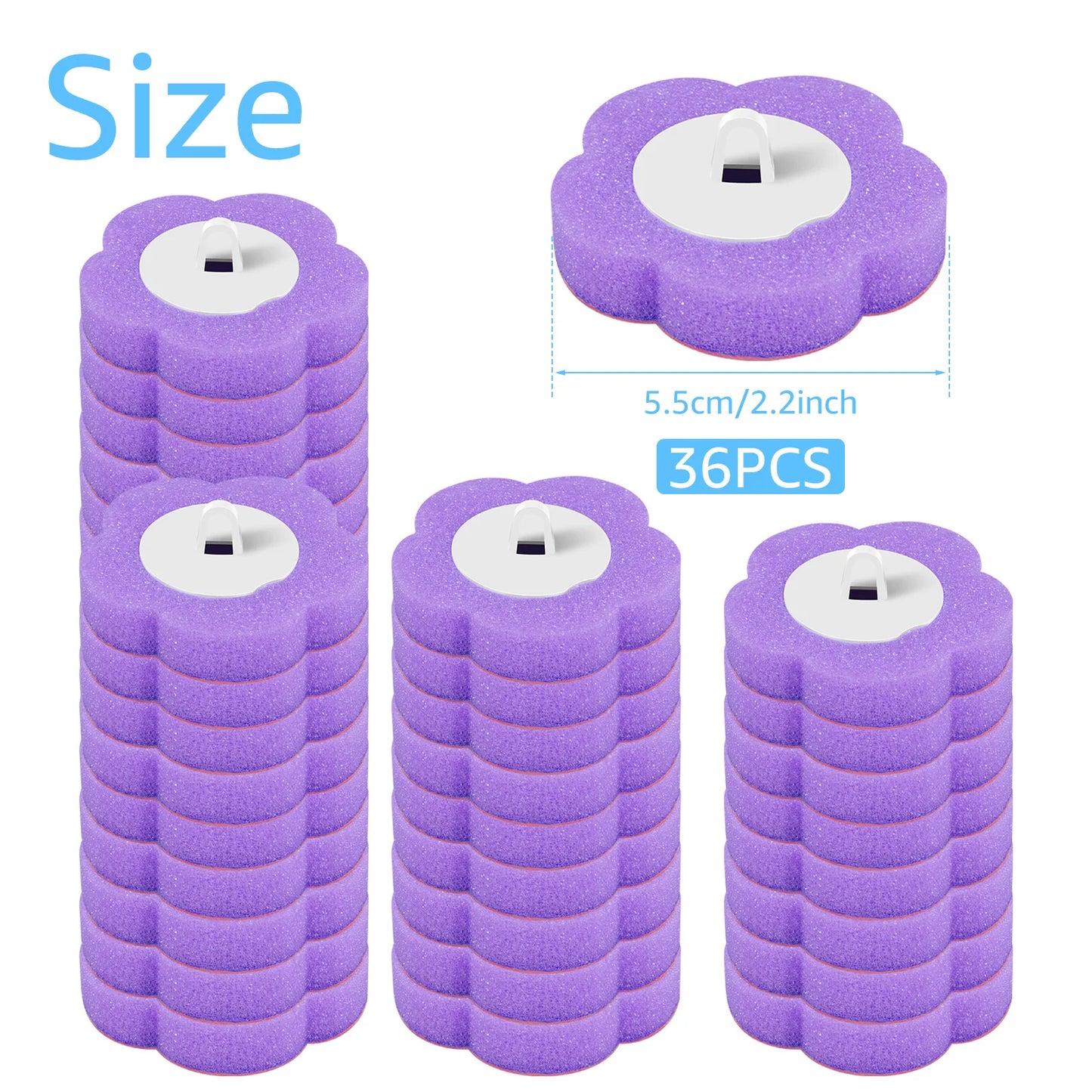 Hygienisk Toalettborste med Engångshuvuden – Touch-Free System